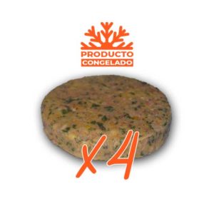 Hamburguesas de garbanzo, espinaca y cúrcuma